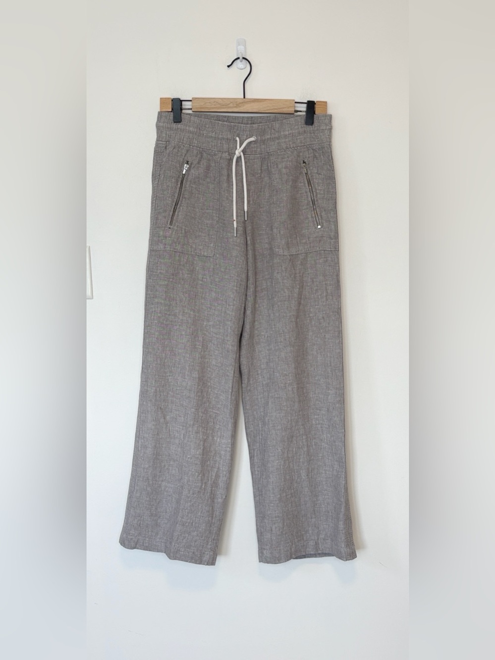 Athleta Cabo Linen Wide Leg Pant , sz : 2 - Picture 2 of 8